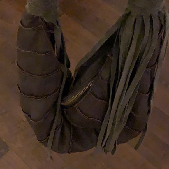 Lucky Brand Brown Leather Hobo Bag - Picture 2 of 4